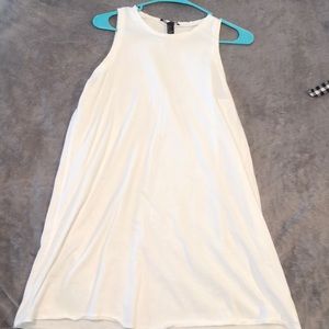 White T-shirt dress